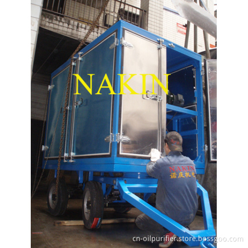 Zym Transformer Oil Filtration Unit (Trailer type)